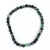 Bracelet en zoïsite à rubis - 0