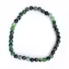Bracelet en zoïsite à rubis