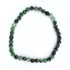 Bracelet en zoïsite à rubis - 0