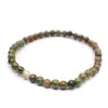 Bracelet en jaspe multicolore - 1