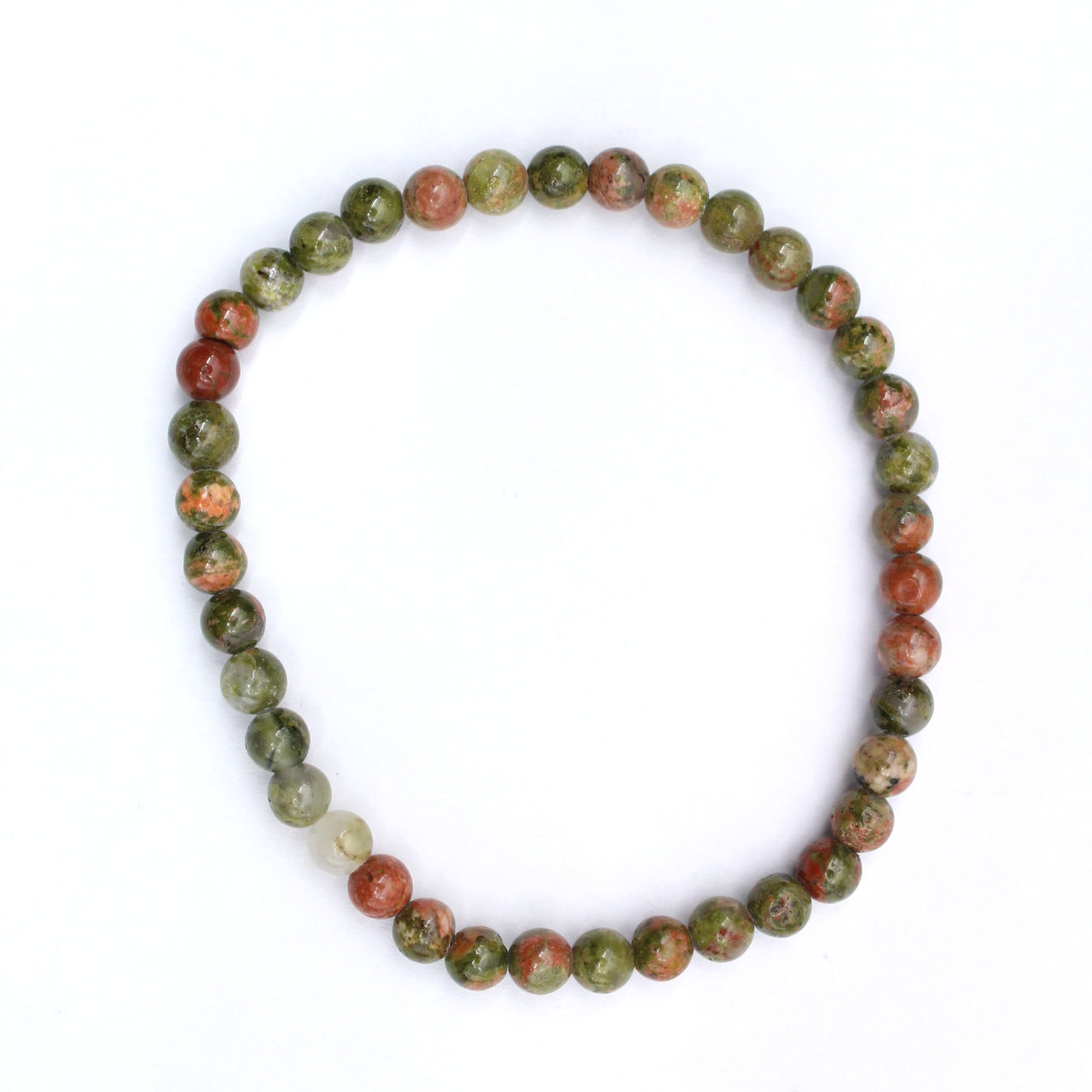 Bracelet en jaspe multicolore