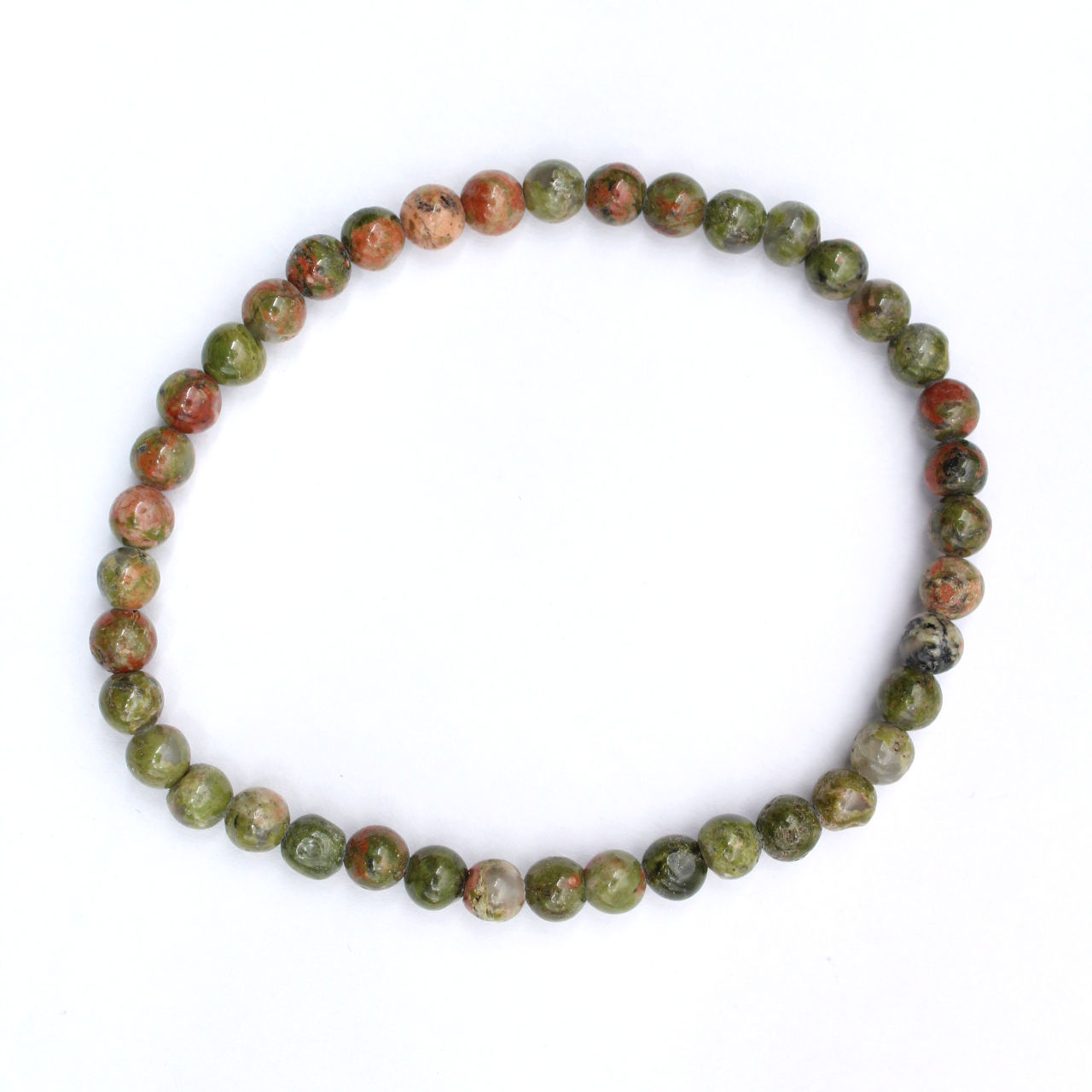 Bracelet en jaspe multicolore