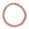Bracelet quartz rose - 0