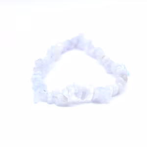 Bracelet calcédoine bleue