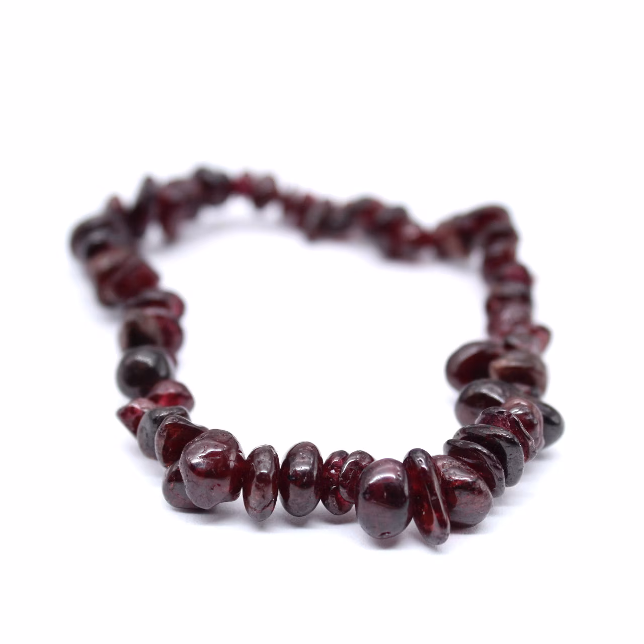 Bracelet en grenat almandin