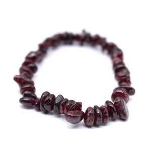 Bracelet en grenat almandin