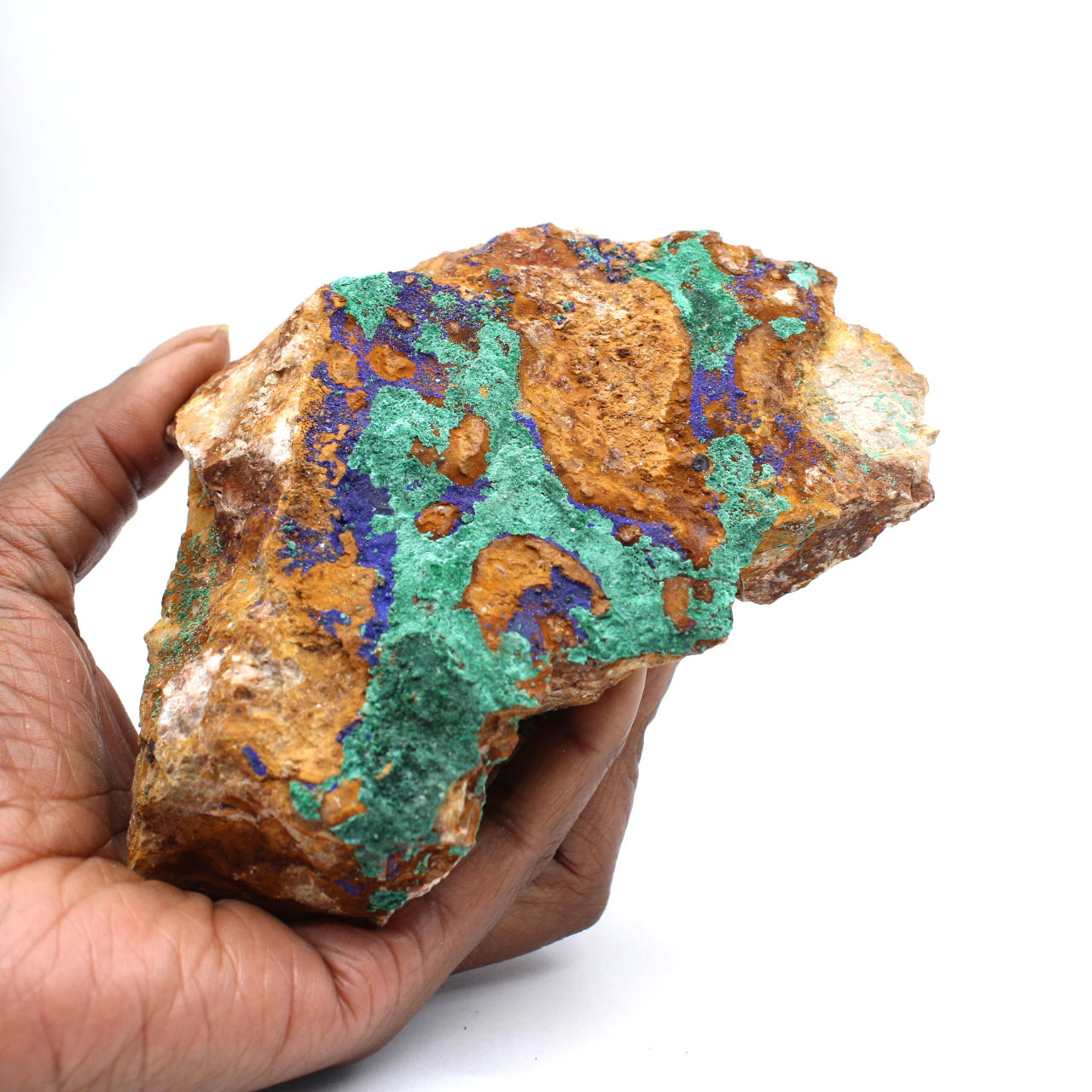 Azurite et malachite
