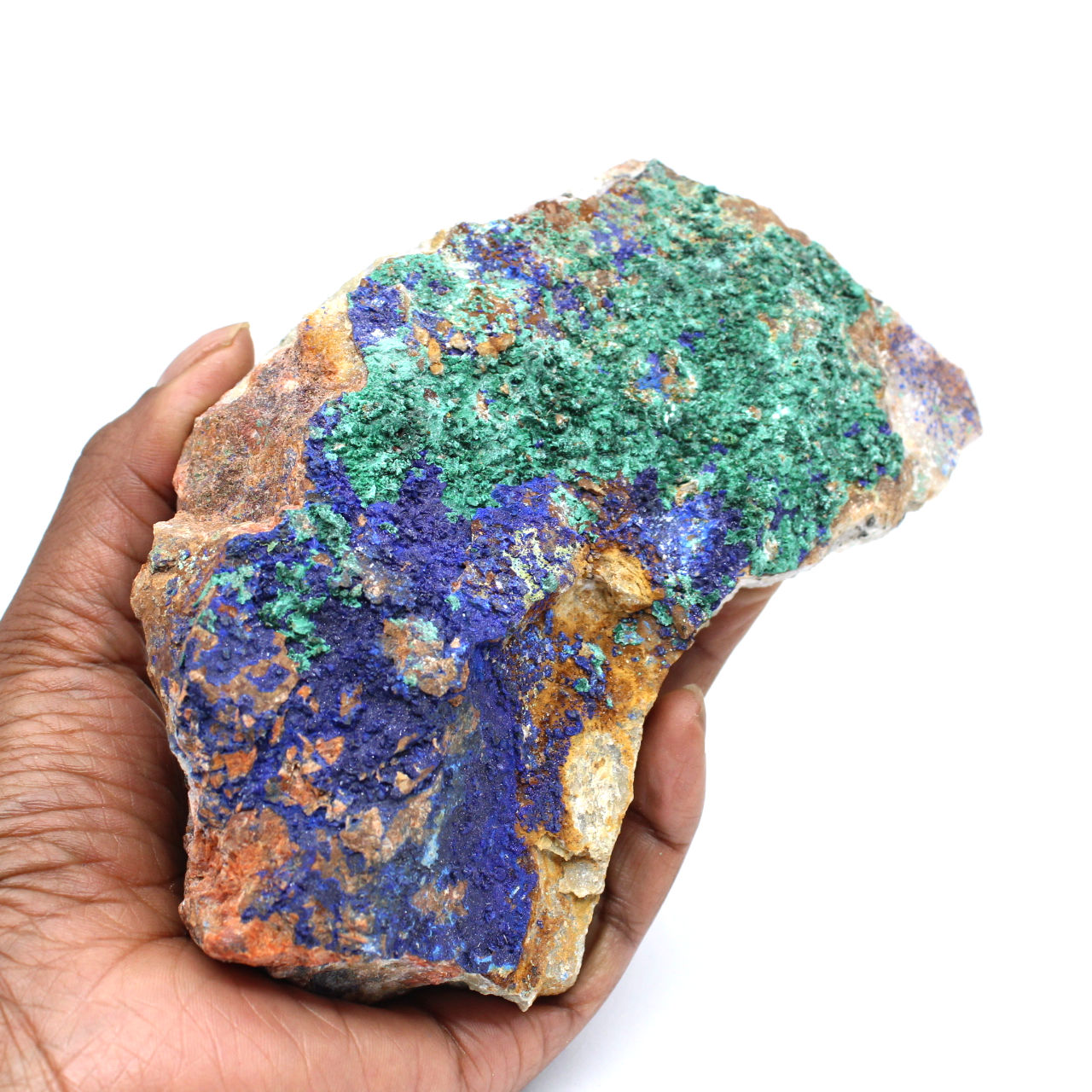 Azurite, malachite et galène