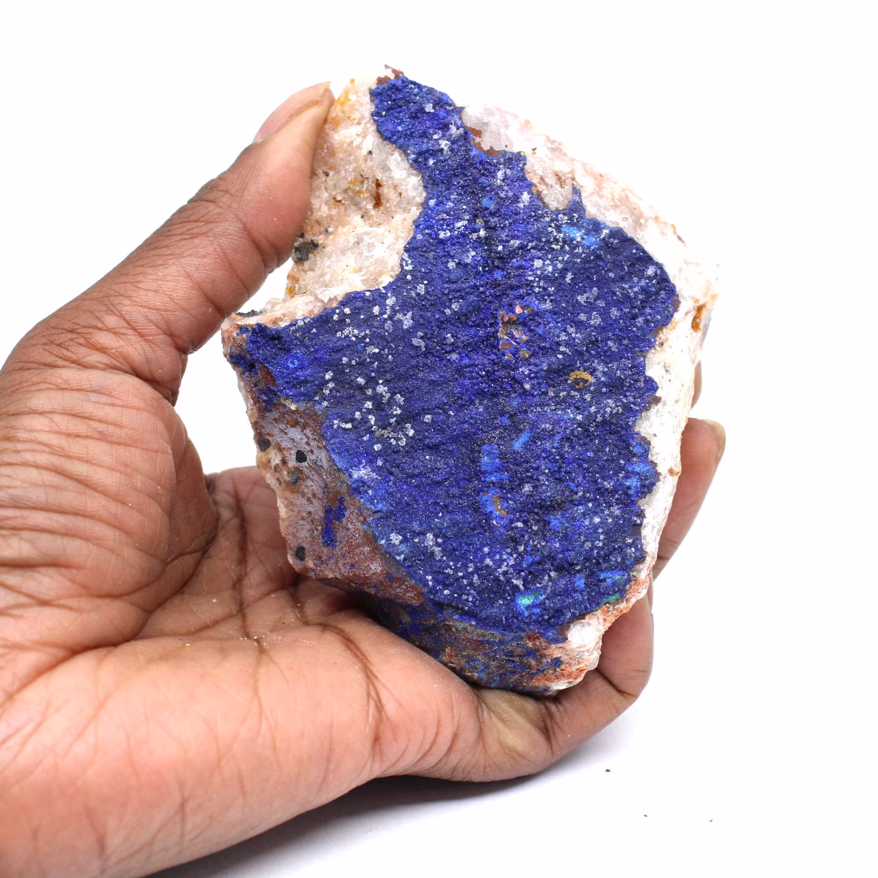 Azurite et galène