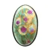 Bague zoisite à rubis - 0