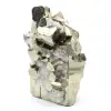 Grands cubes de pyrite avec cristaux de quartz - 4