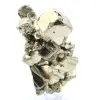 Grands cristaux de pyrite avec calcite - 3