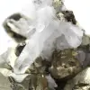Grands cristaux de pyrite avec calcite - 8