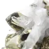 Grands cristaux de pyrite avec calcite - 9