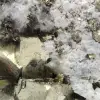 Pyrite sur gangue avec calcite et quartz - 6