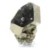 Cristaux de pyrite du Pérou sur socle - 1
