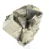 Pyrite cristaux sur socle - 0