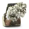 Cristaux de pyrite du Pérou avec quartz - 0