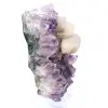 Calcite sur améthyste - 4