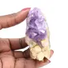 Améthyste et calcite - 0