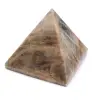 Pyramide en pierre de lune noire - 3