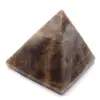 Pyramide en pierre de microcline de Madagascar - 4