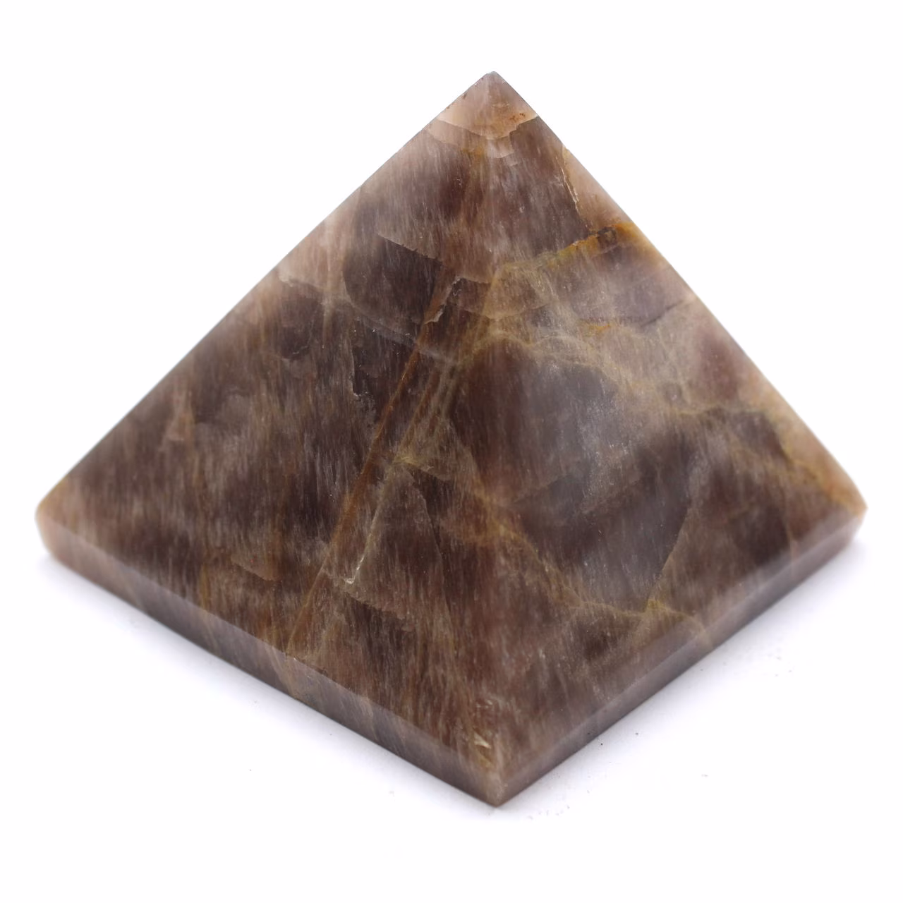 Pyramide en pierre de microcline de Madagascar