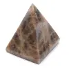 Pyramide en microcline noire - 0