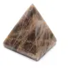 Pyramide en microcline noire - 2