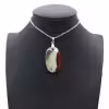 Pendentif ovale jaspe imprimée