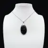 Pendentif tourmaline noire - 2