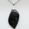 Pendentif tourmaline noire - 1