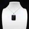 Pendentif tourmaline noire - 0