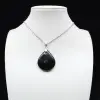 Pendentif tourmaline noire - 0