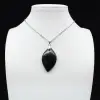 Pendentif tourmaline noire - 0