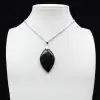 Pendentif tourmaline noire - 2