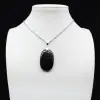Pendentif tourmaline noire - 0