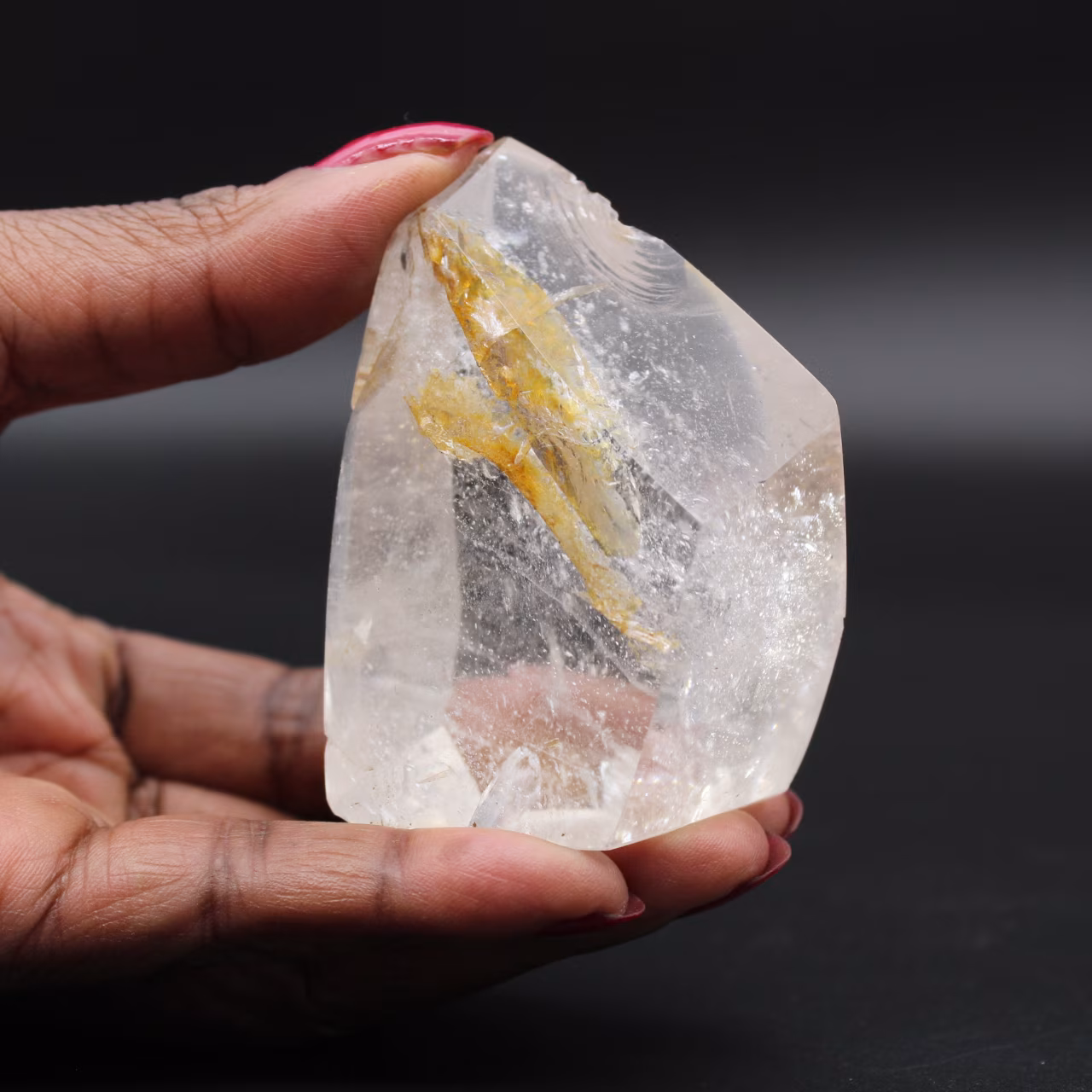 Quartz à inclusion