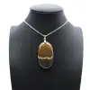 Pendentif en japse orbiculaire - 0