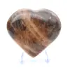 Coeur en microcline noire - 1