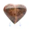 Pierre de lune Madagascar : coeur - 0