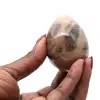 Oeuf en pierre de lune de Madagascar - 0
