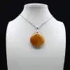 Pendentif goutte en cornaline - 0