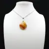 Pendentif goutte en cornaline - 0