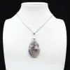 Pendentif Goutte en Lépidolite - 0