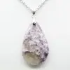 Pendentif Goutte en Lépidolite - 2