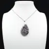 Pendentif Goutte en Lépidolite - 0