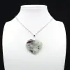 Pendentif Cœur en Lépidolite - 0