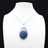 Pendentif goutte en labradorite - 0