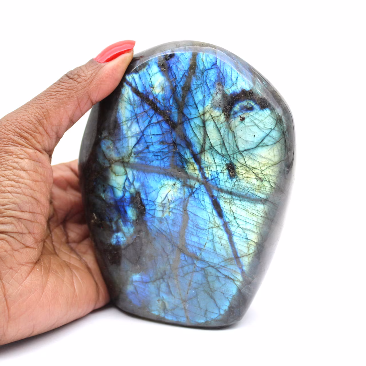 Labradorite polie naturelle pour ornement